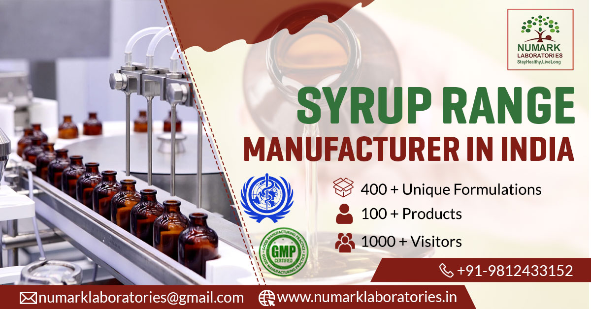 syrup range manufacturer in india