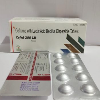 CEFNI 200-Cefixime with Lactic Acid Bacillus Dispersible Tablets